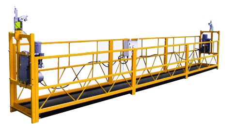 Aluminum Scaffolding Rope Suspended Platform with 30 kN Safety Lock