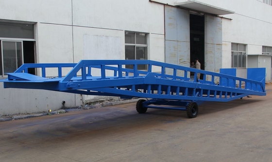 DCQY10 - 0.6 Mobile Loading Hydraulic Dock Leveler for Rated Load 10t